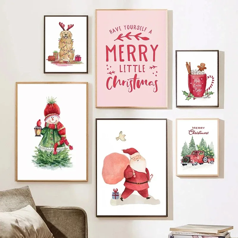Photography By - Cartoon Weihnachten Urlaub Baum Socke Schneemann