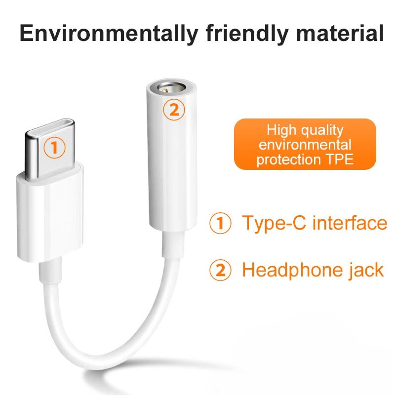 USB-C-auf-3,5-mm-Kopfhöreransc – Tethering Cable Usb Bewertung und Preis