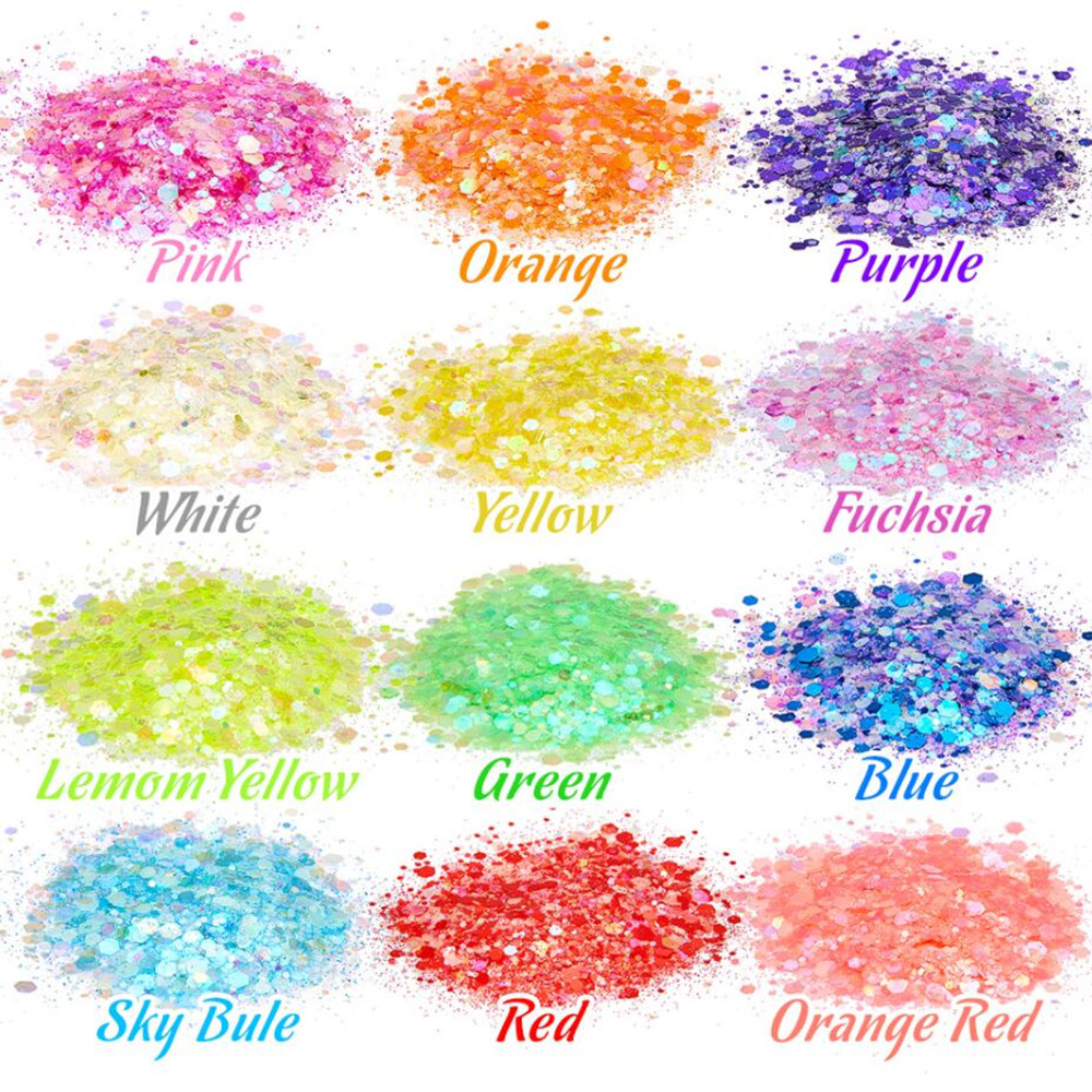 24 Farben leuchtende Paillette – Photography Night Bewertung und Preis